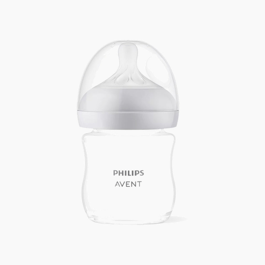 Philips Avent Natural 3.0 Glass Bottle (4 Oz) 1 Pack