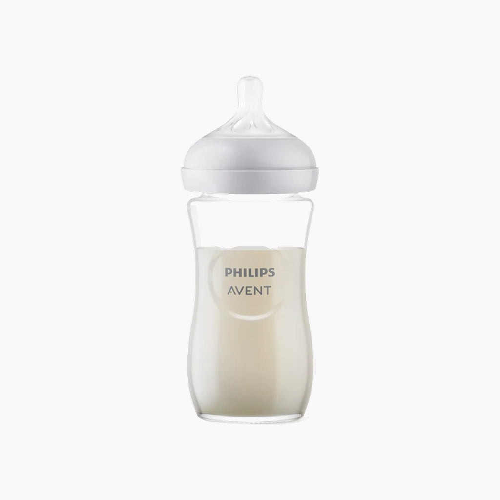 Philips Avent Natural 3.0 Glass Bottle (8 Oz) 1 Pack