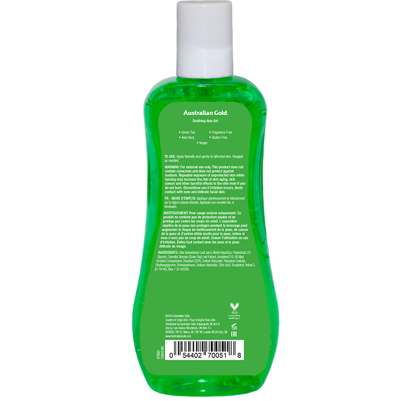 Australian Gold Soothing Aloe Gel 8oz