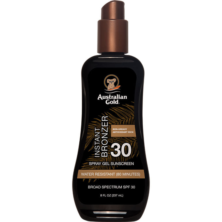 Australian Gold SPF 30 Spray Gel Bronzer 8 fl oz