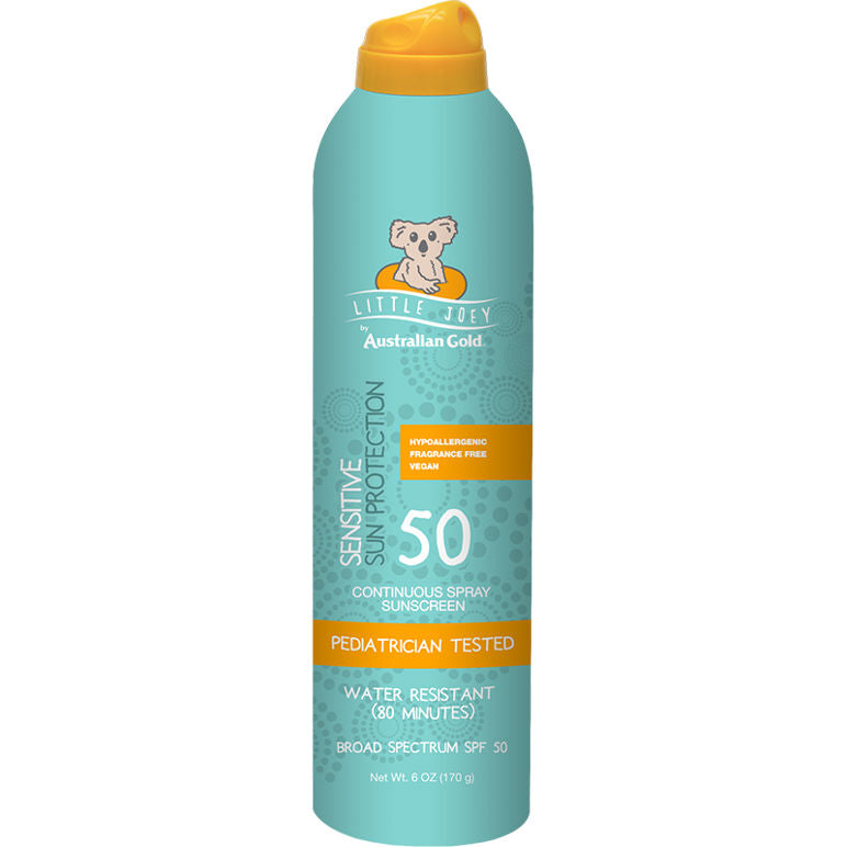 Australian Gold LITTLE JOEY SPF 50 CONT SPRAY 6OZ
