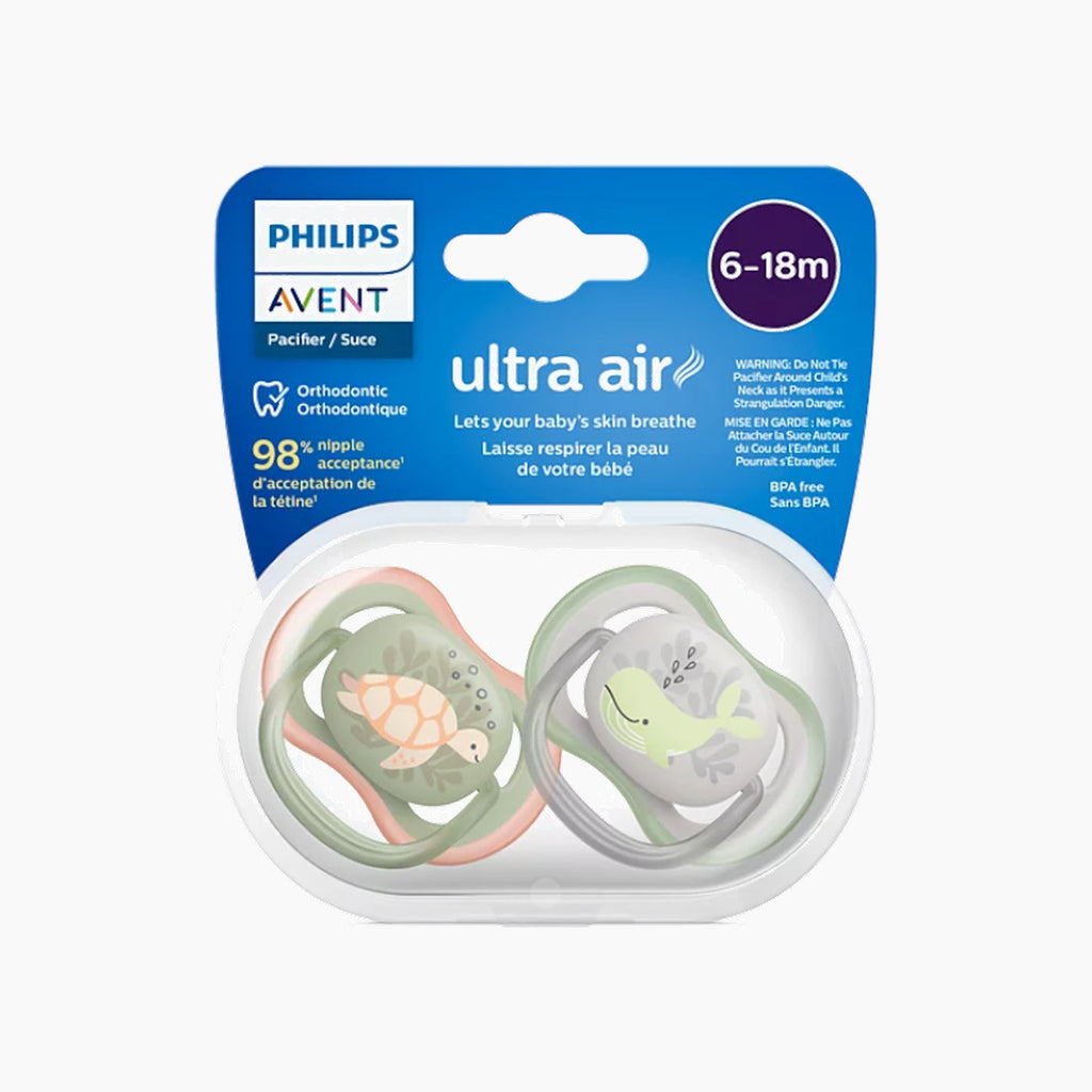 Philips Avent Ultra Air Soother (6-18 Months) 2 Pack