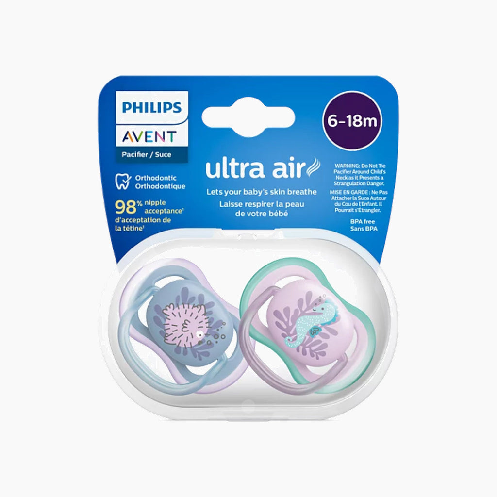 Philips Avent Ultra Air Soother (6-18 Months) 2 Pack