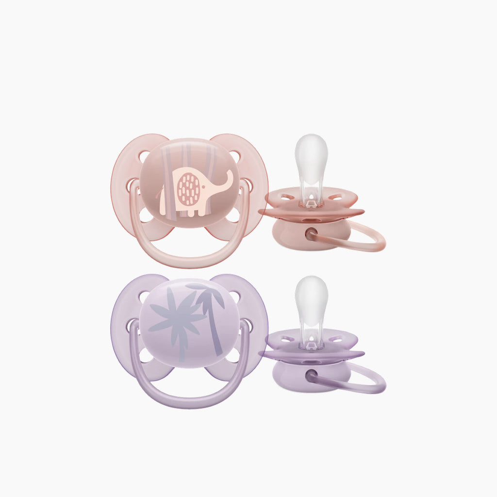 Philips Avent Ultra Soft Soother (0-6 Months) 2 Pack