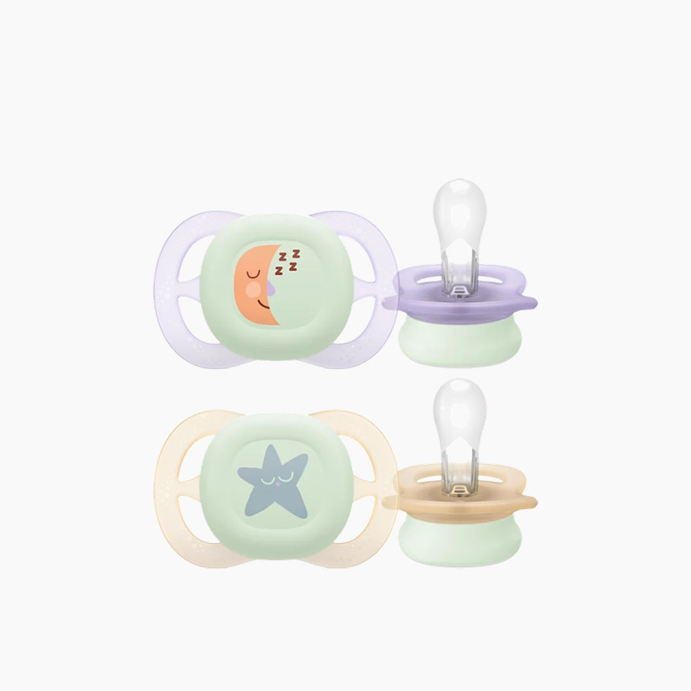 Philips Avent Ultra Air Night Soother 2 Pack