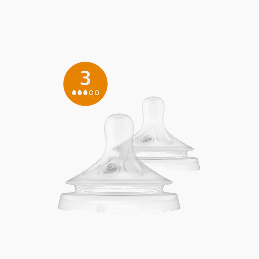 Avent Natural Teat (Slow Flow) 3 Hole