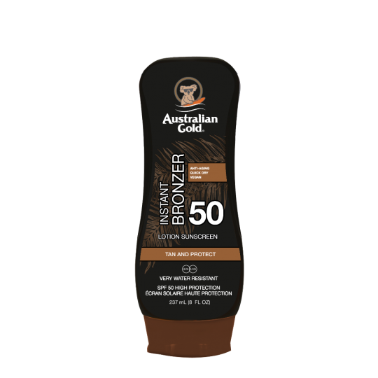 Australian Gold SPF 50 Lotion bronzer 8oz